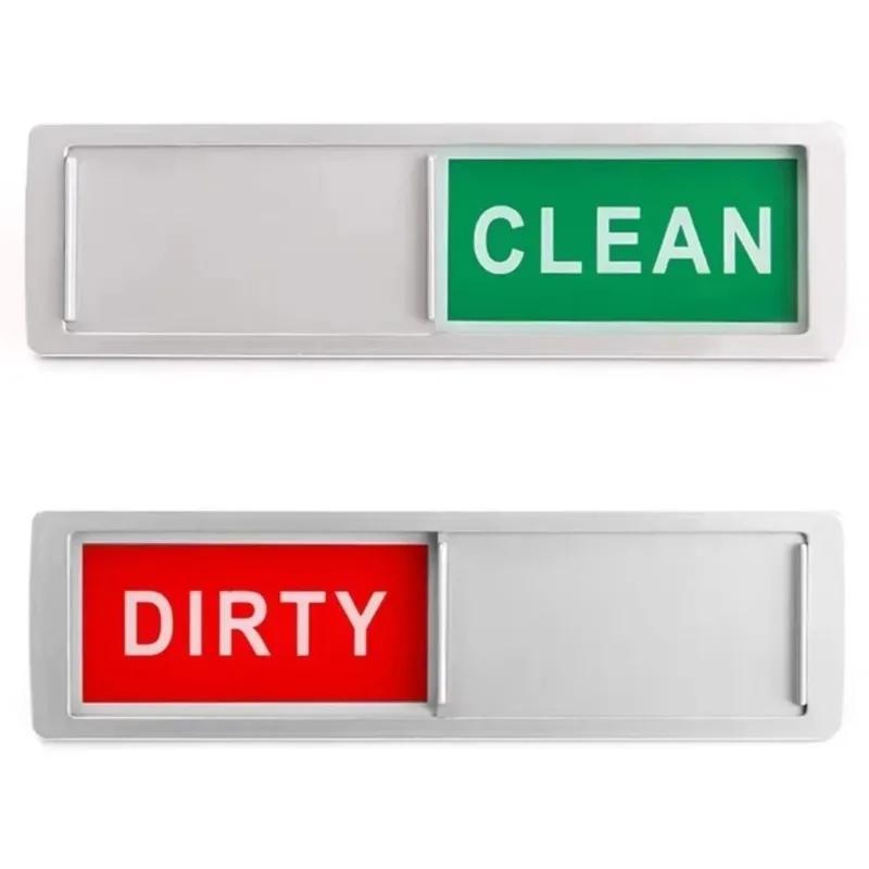 Dishwasher Cleaning Indicator: Dishwasher Is Clean and Dirty. Cleaning Indicator: Dishwasher