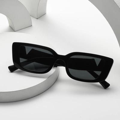 Fashion Cat Eye Sunglasses Luxury V Shape UV400 Protection Classic Rectangle Driving Eyewear For Women