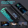 Portable Air Compressor Electric Car Pump Automatic Motorcycle-Tire Inflator Digital Pressure Gauge Detect with LED Lamp