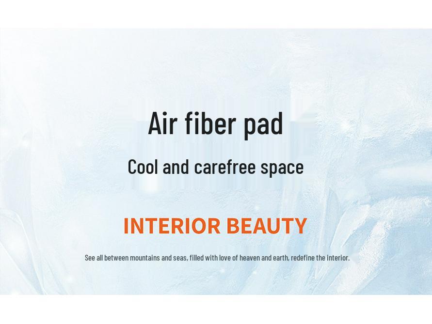 Ice Silk Non-Slip Car Seat Cushion Set - Summer Cooling with Backrest & Square Cushion