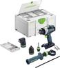 Ударный шуруповёрт Festool TPC 18/4 I-Basic-Set Quadrive (577625)