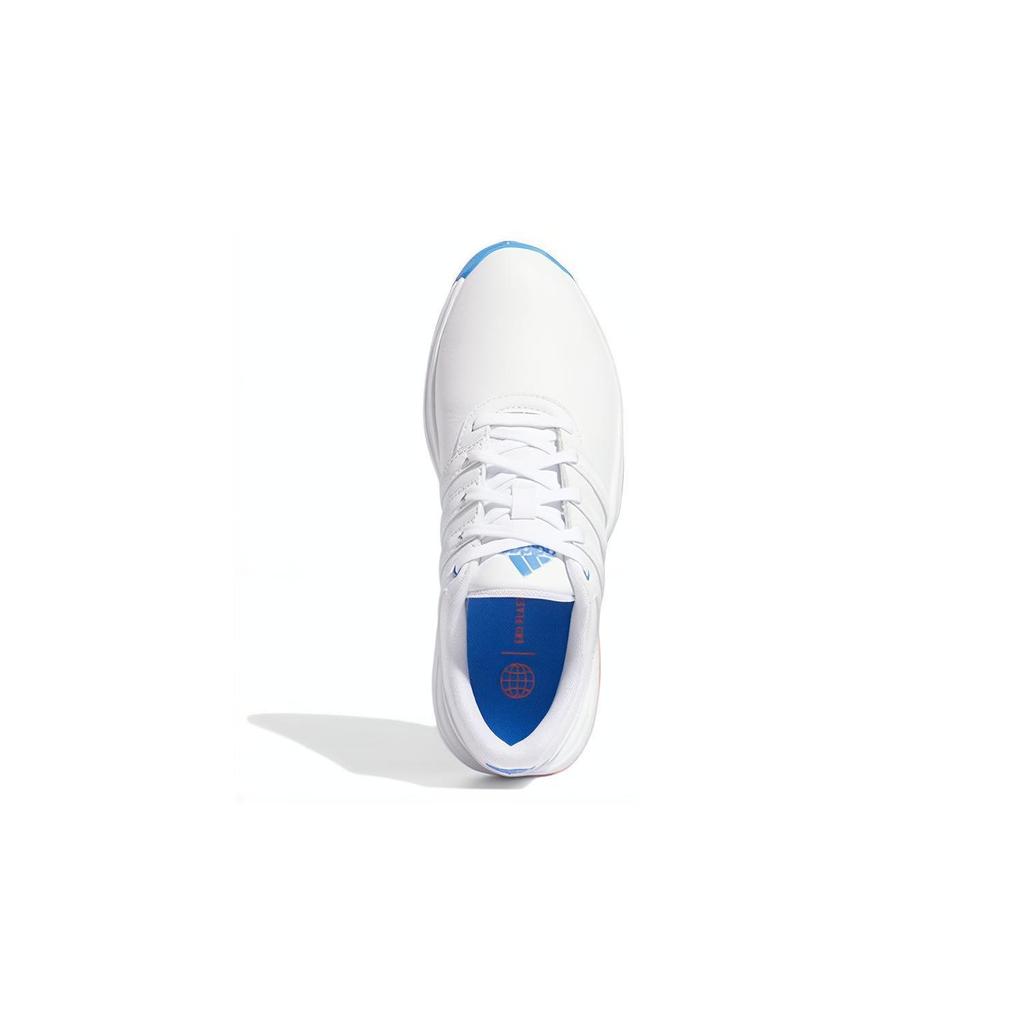 adidas Tour360 22 Golf J Rutschfest Abriebfest Trainingsschuhe für Kinder Weiß Blau Jugendliche GV9665