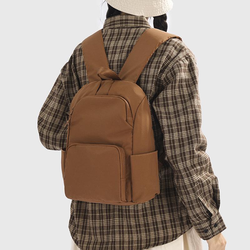 Schoolbag Japanese and Korean style casual backpack women's schoolbag college commuter backpack large capacity travel backpack nylon backpack