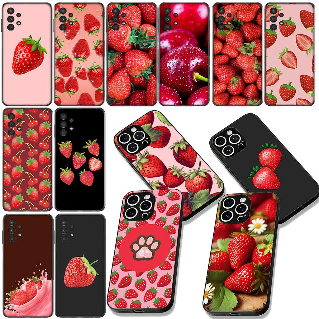 Cherry Strawberry fruit Summer Phone Cover for Huawei P30 P20 Mate 20 Lite Pro Y7 Y6P Y7A 2019 Nova 5T 3I Protective Case