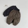 Unisex Baby Kids Korean Style Warm Solid Casual Outdoor Pants