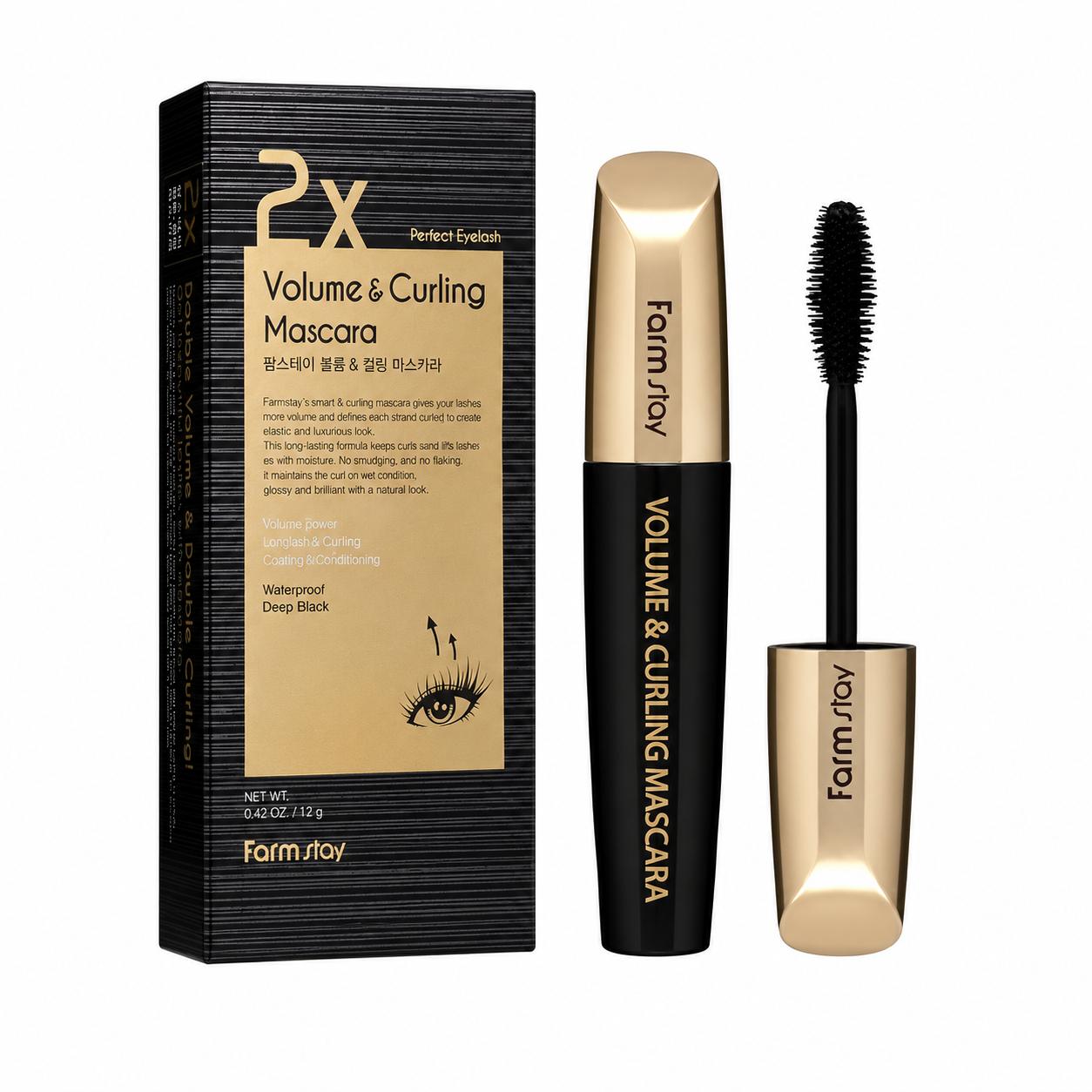 Farmstay Volume & Curling Mascara 12g 12g