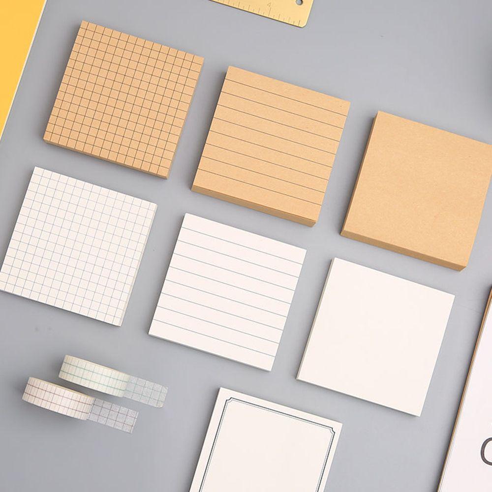 80 Sheets Office School Reminder Stationery Notebook Bookmark Notepad Stickers Sticky Notes Memo Pad