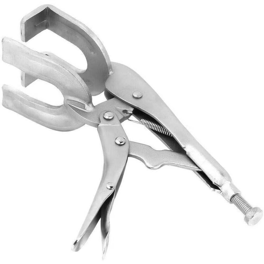 U-shaped Locking Welding Jaw Pliers High Hardness Grip Vise Pliers  Grinding