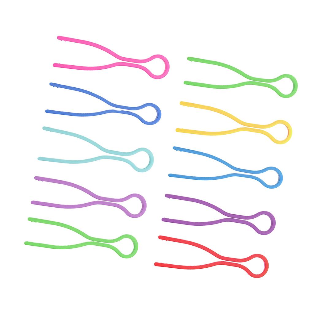 Assorted Color Plastic Bobbin Clip Portable Sewing Accessories Multipurpose Crafting Tool for Projects
