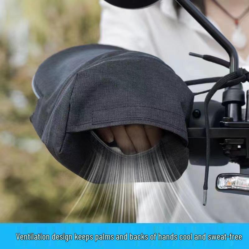 UV Protection Waterproof Windproof Summer Motorcycle Gloves for Electric Vehicles