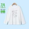 Montagut Girls' Abstract Line Print Long-Sleeve T-Shirt