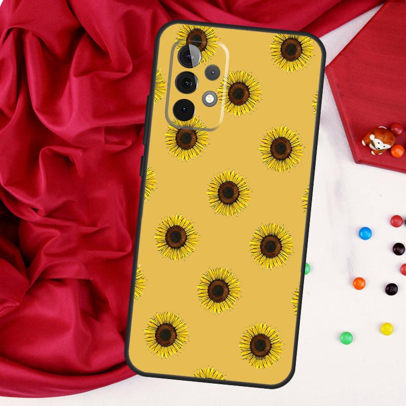 

Daisy Sunflower Floral Flower For Samsung Galaxy A26 A05 A06 A16 A54 A34 A14 A22 A32 A52 A55 A35 A15 A53 A13 A56 A36 Case Samsung A15