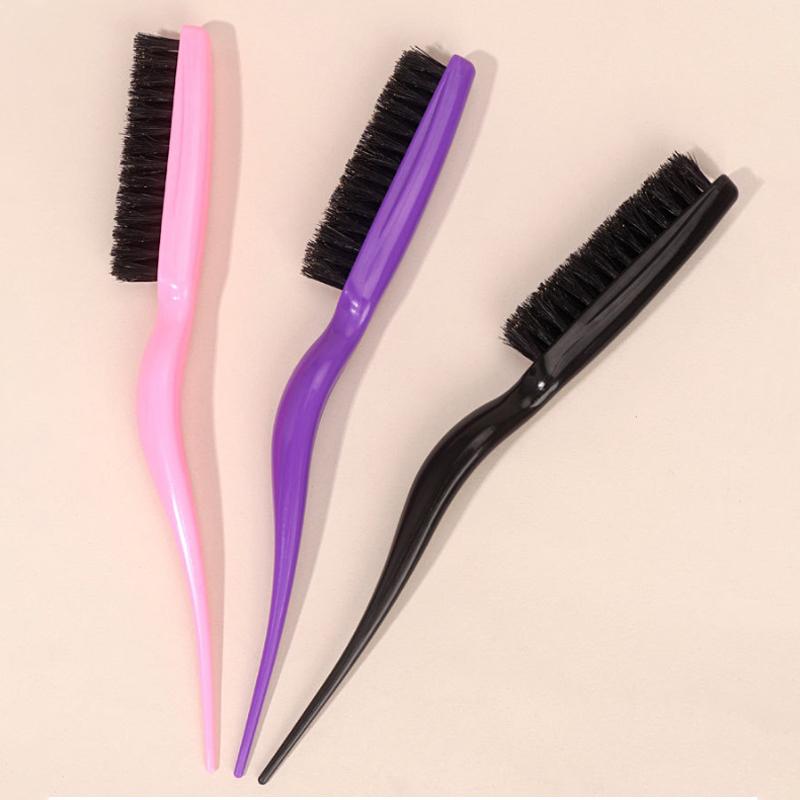 1 Pcs Professional Hair Brushes Comb Teasing Backcombing Hair Brush Slimline Styling Tools  Hair Comb