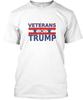 Veterans For Trump T-Shirt Made In the USA Size S To 5XL