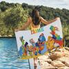 W-Welcome Home Wally Darling Game Towel Quick Drying Beach Towels Are Suitable For Swimming Pools Camping Yoga And The Gym