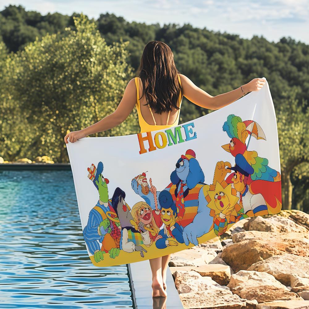 W-Welcome Home Wally Darling Game Towel Quick Drying Beach Towels Are Suitable For Swimming Pools Camping Yoga And The Gym W40*H60(CM)