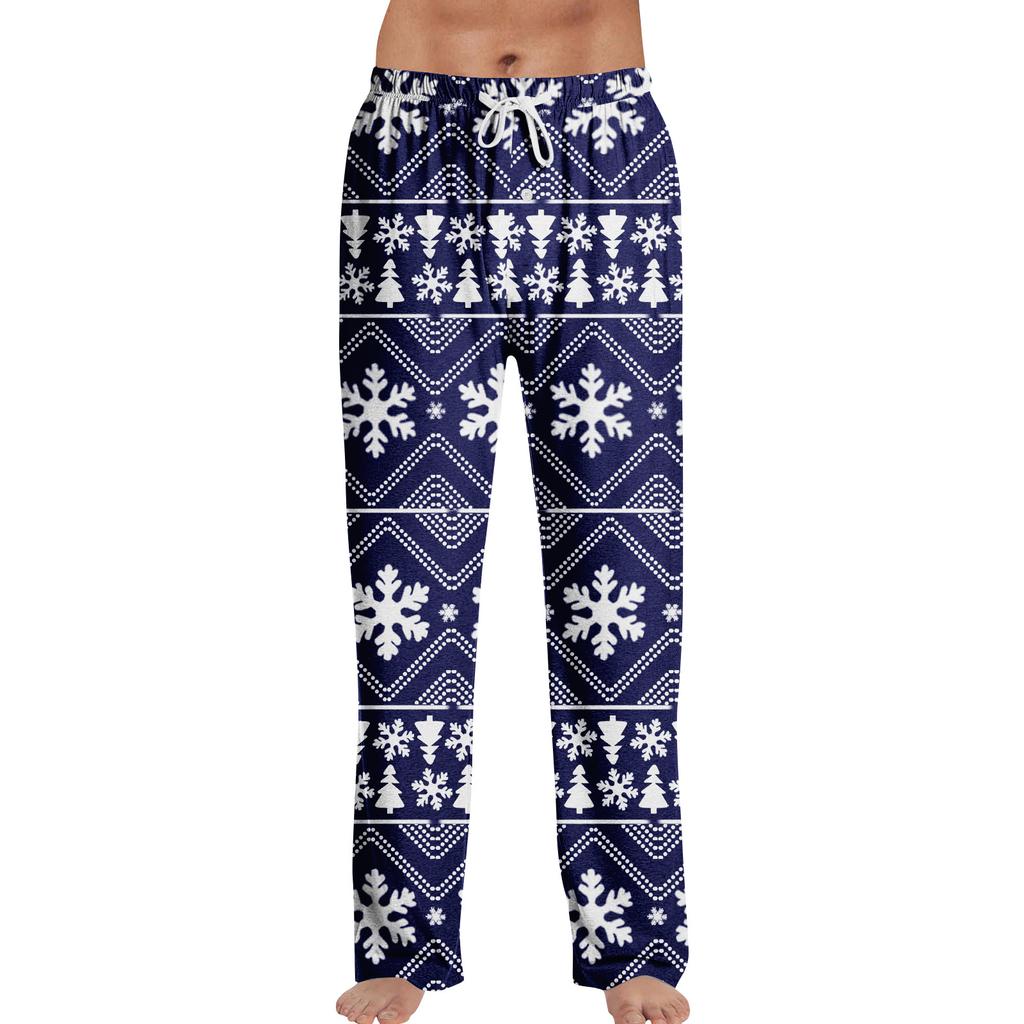 Anime Pajama Pants Sleepwear Casual Drawstring Elastic Waist Pants Comfy Straight Yoga Loose Trousers