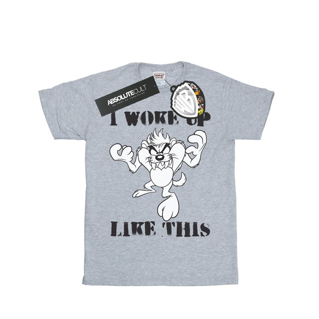 Looney Tunes Womens/Ladies Taz I Woke Up Like This Cotton Boyfriend T-Shirt