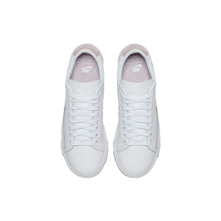 Nike Zapatillas Deportivas Blazer Low LE Blanco Rosa Partícula para Mujer AA3961-105