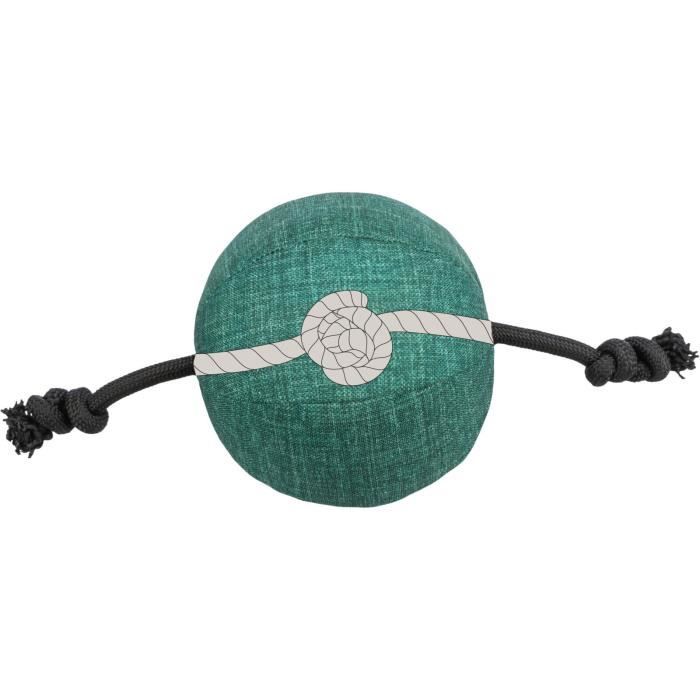 Balle Pour Chien - Trixie - CityStyle - Tissu Recyclé - Corde Polyester - Taille Unique