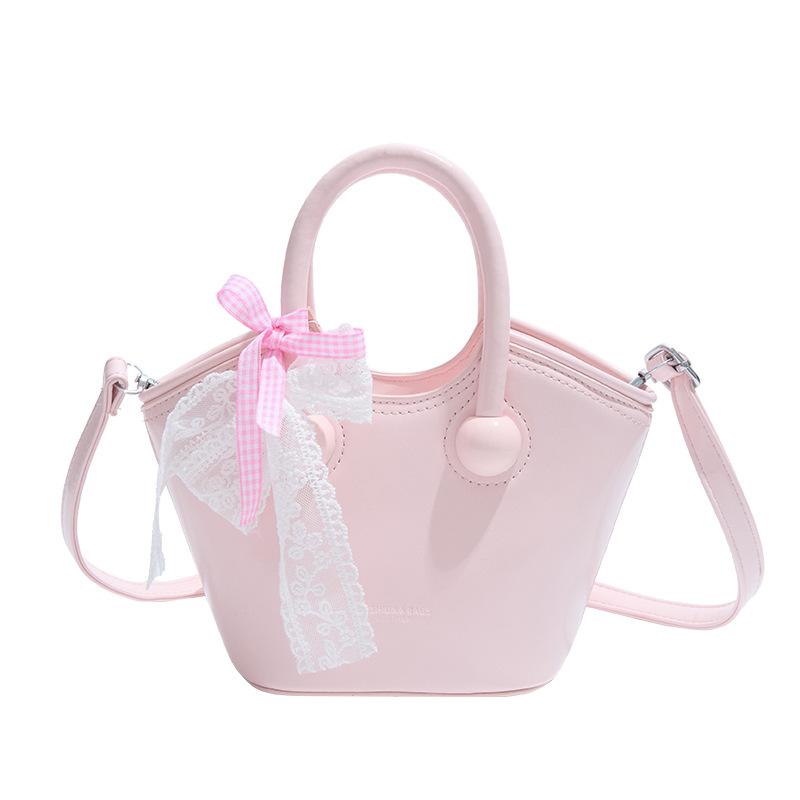 Korean Niche Bag Women's 2025 New Spring and Summer Versatile Handbag Popular Single Shoulder Messenger Bag Bucket Bag