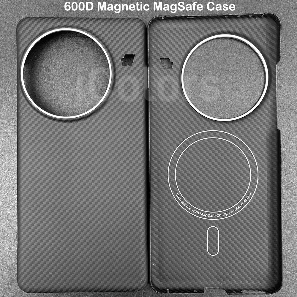 Magnetic Carbon Fiber Case For OnePlus 13 Magsafe Case Aramid Fiber Lightweight Cover Durable Sturdy OnePlus 13 Phone Accessory