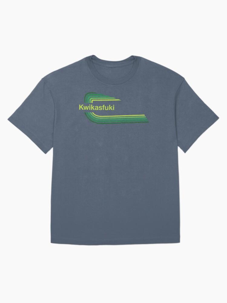 Cross Road Kwikasfuki - Seventies Green Oversized Unisex T-Shirt