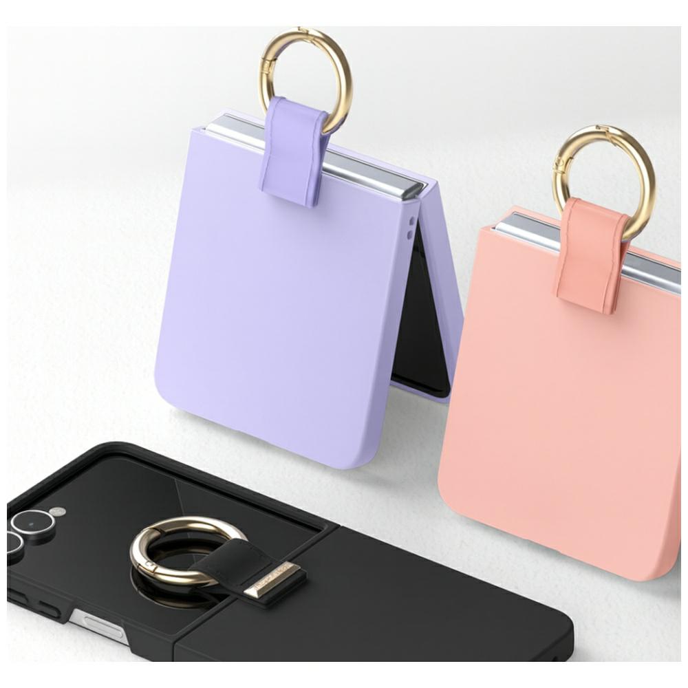 Etui Mercury Gold Ring Für Samsung Galaxy Z Flip7 Lila Lila