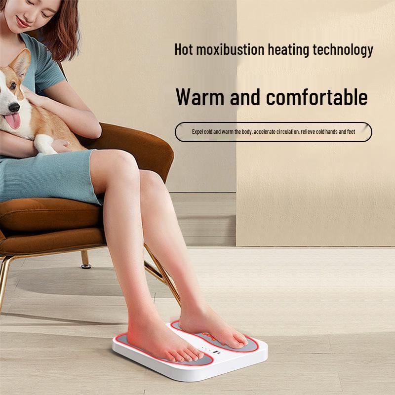 Smart EMS Foot Massager Pad: USB Rechargeable Foot Spa Mat for Relaxation and Sole Therapy