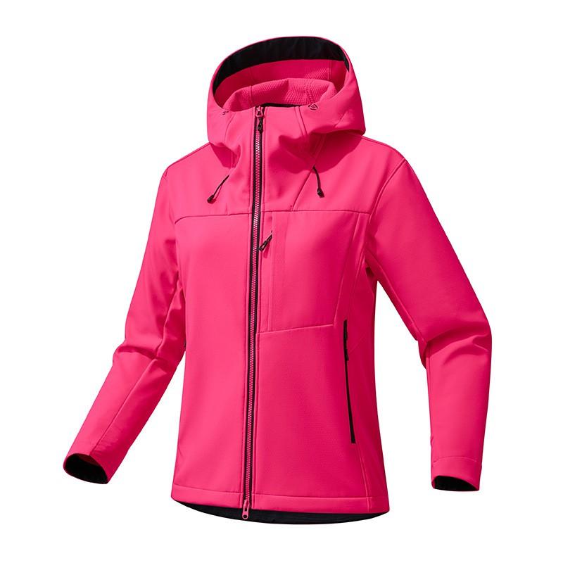 Mens Womens Softshell Jacket Windproof Water