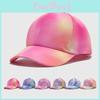 Fashion Rainbow Cartoon Windproof Baseball Cap With Wide Brim For Wear Summer