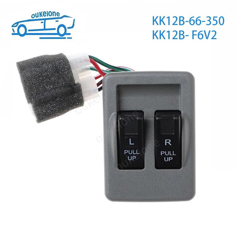 For Kia Pride Front Left Side Electric Power Window Switch Lifter Control Button KK12B-66-350  KK12B- F6V2 Car Accessories