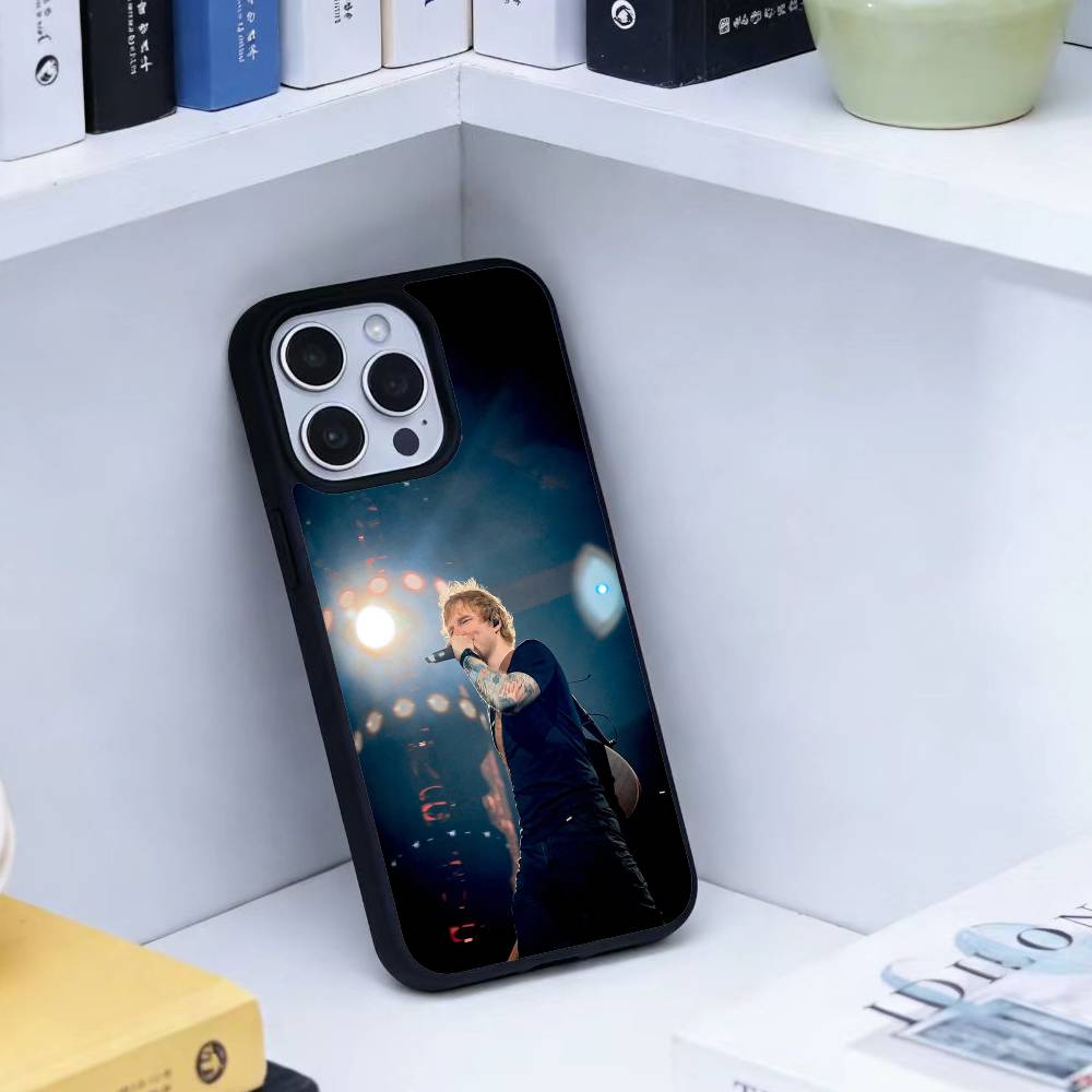 Singer E-Ed Sheeran Phone Case For iPhone17,16,15,14,13 Plus,Pro Max Magnetic For Magsafe Wireless Charging