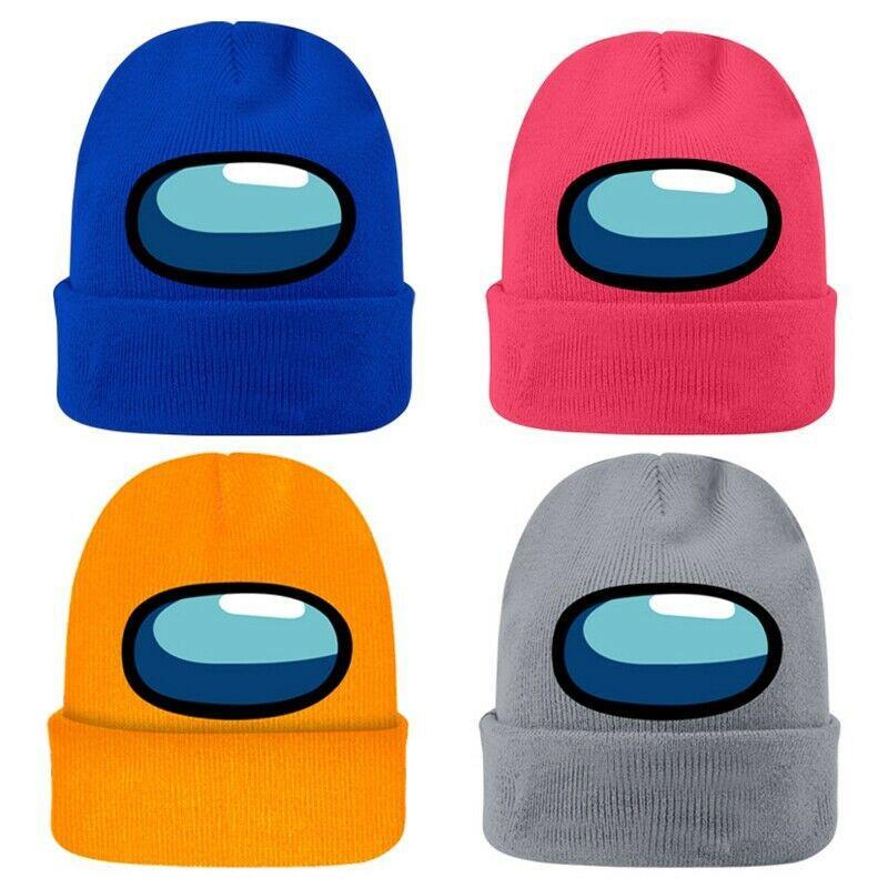 Winter Adults Unisex Knitted Beanie Hat Boys Girls Warm Cap Woolen