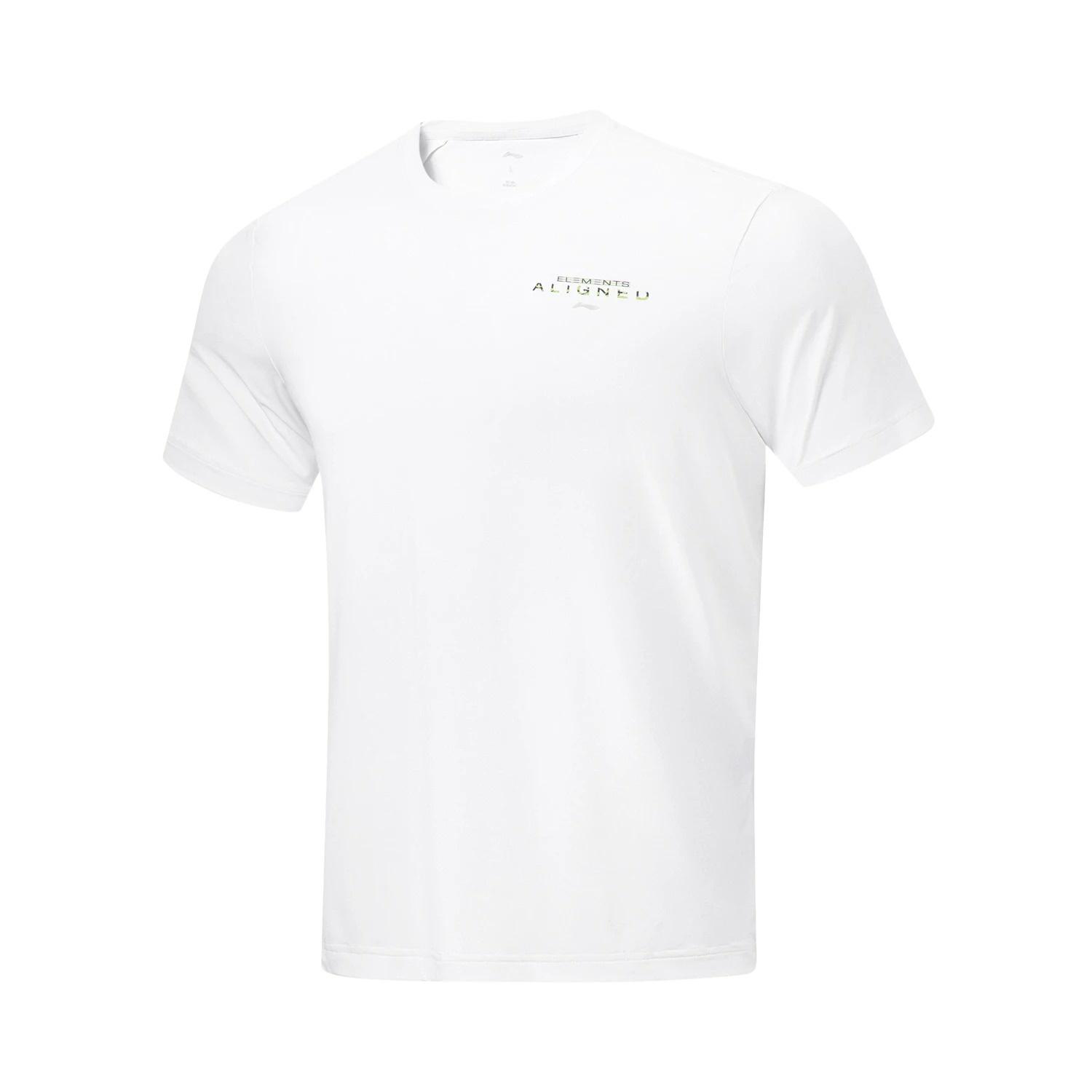 Li-Ning Training Series T-Shirt  White  Men s ATST505-7 XL