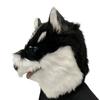 Plush Husky Head Mask With Funny Animal Costume For Halloween And Party Events