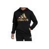 adidas Felpa con cappuccio e coulisse con stampa logo Cosmo Hd Uomo Top Nero GV2126