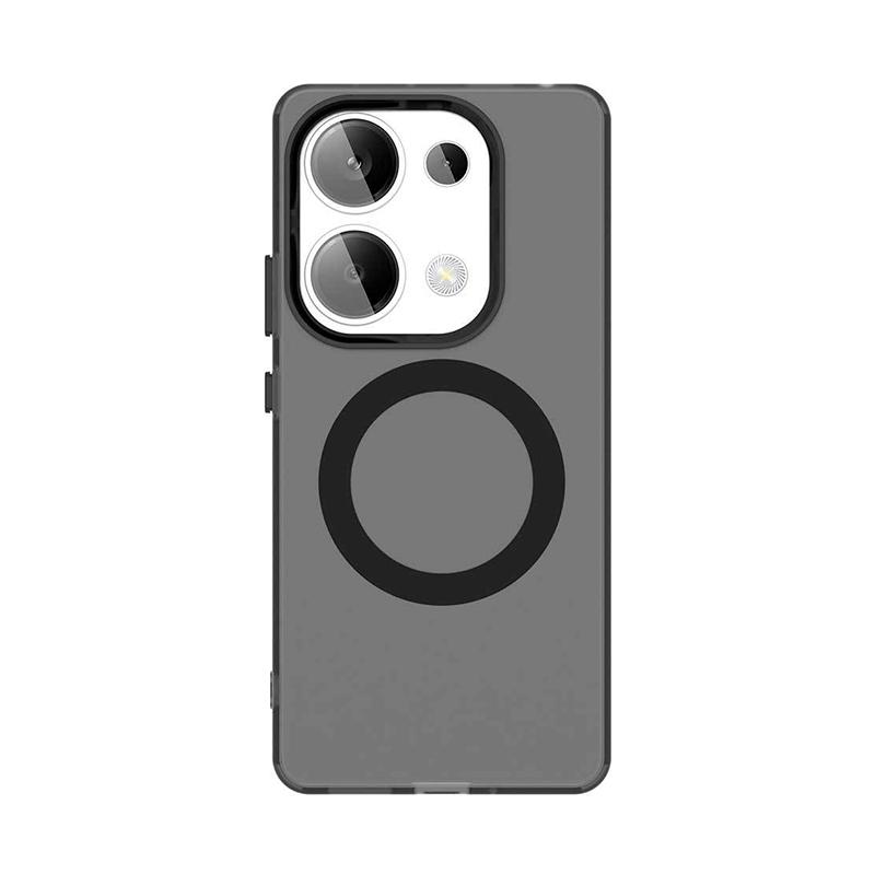 Gjennomsiktig Matt Deksel For Xiaomi Redmi Note 14 Pro Plus Magnetiske PC Harde Telefondeksler Redmi Note 13 Pro Plus 5G 4G 13C 14C Deksel