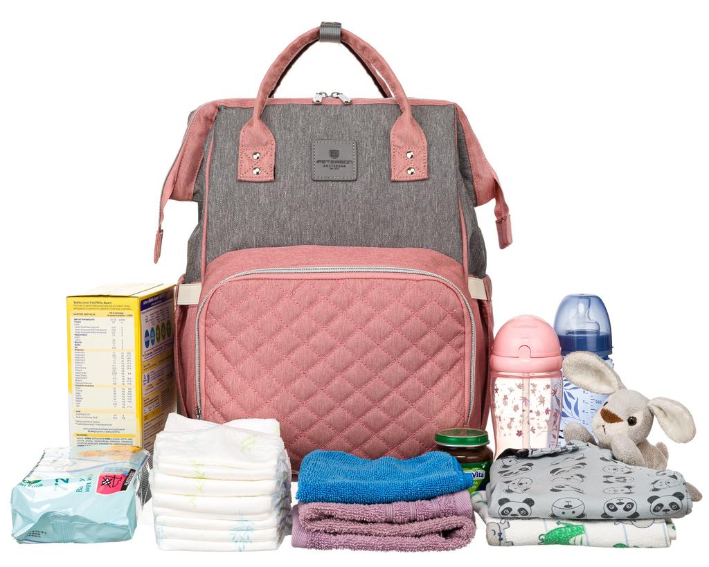 PTN MB3-6012 Gray-Pink Backpack