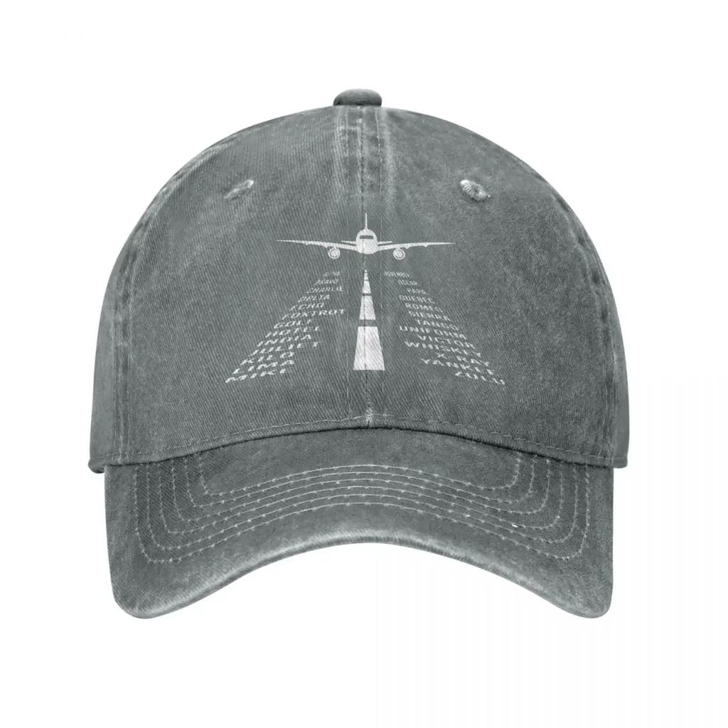 Vintage Airplane Pilot Gift Baseball Cap Men Women Distressed Denim Headwear Plane Fighter Outdoor Unstructured Soft Hats Cap