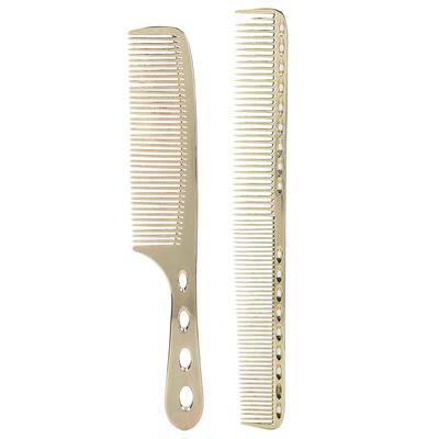 Portable Stainless Steel Hair Combs Salon Anti‑Static Styling Comb Hairdressing Tool(Luxury