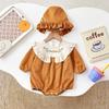 Autumn Princess Outfit: Super Cute Infant Romper for Spring & Fall - Perfect for One-Year-Olds' Milestone Celebrations