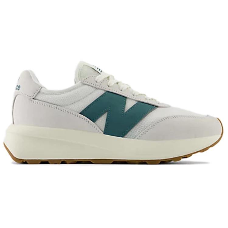 New Balance 370 Sea Salt New Spruce Unisex Sneakers White U370CC