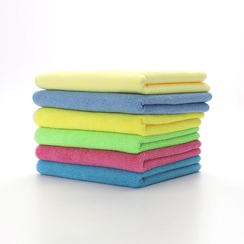 Polyester-Nylon Absorbent Microfiber Towel for Car Cleaning & Hair Drying