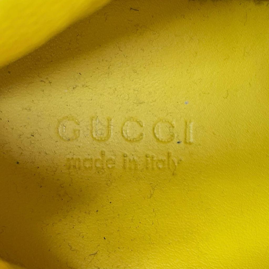 Pristine GUCCI High Cut Sneakers BASKET Vintage Processing Multicolor 37 661310 Used
