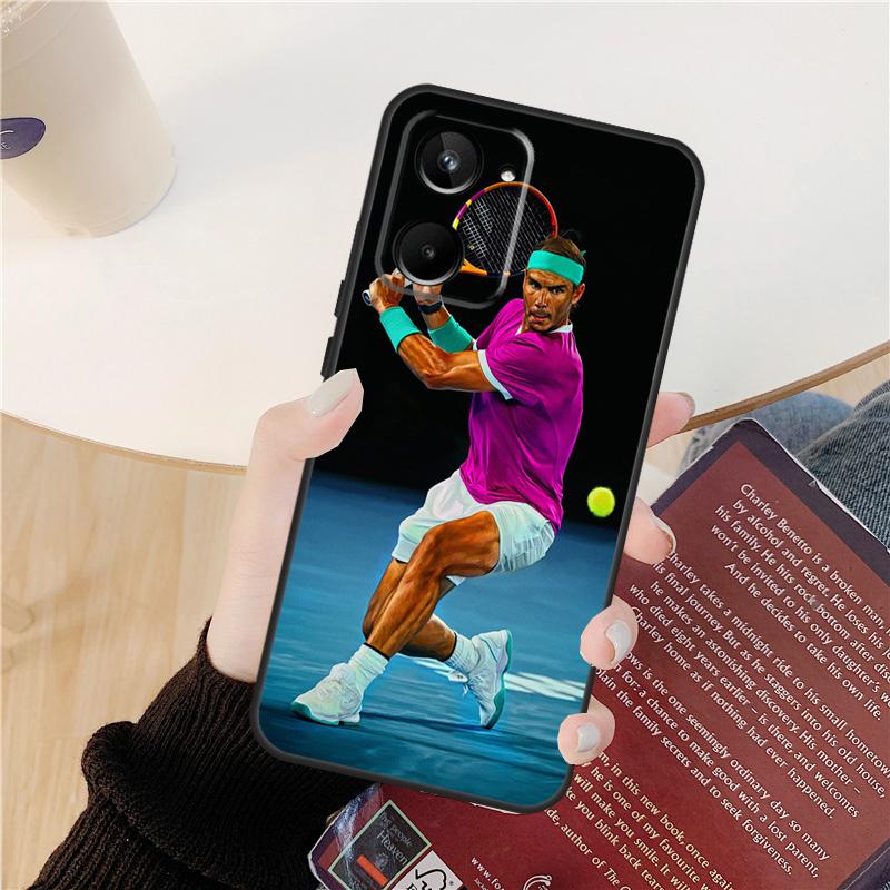 Rafael Nadal Case For Realme GT Neo 5 3 2 3T 8 9 10 Pro Plus C33 C35 C31 C30 C11 C15 C25 C21Y C55 Cover