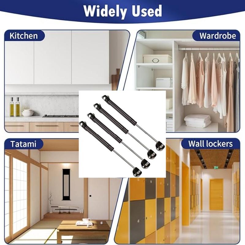 2PCS Gas Spring Shocks Struts Lift Support for Hydraulics Piston Lid Stay Window Cabinet for Cabinet Door Toy Tool Box Lid