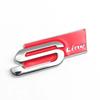 3D Big Metal Black Sline Logo S Line Emblem Car Badge For  dgrb6 A1 A3 A4 A5 A6 Q2 Q5 Q7 Q3 S3 S4 S6 TT S Line Sticker Accrssorie