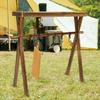 Outdoor Camping Spices Rack Save Space Portable Folding Seasoning Holder Detachable Simple Balcony Flower Stand Barbecue Shelf