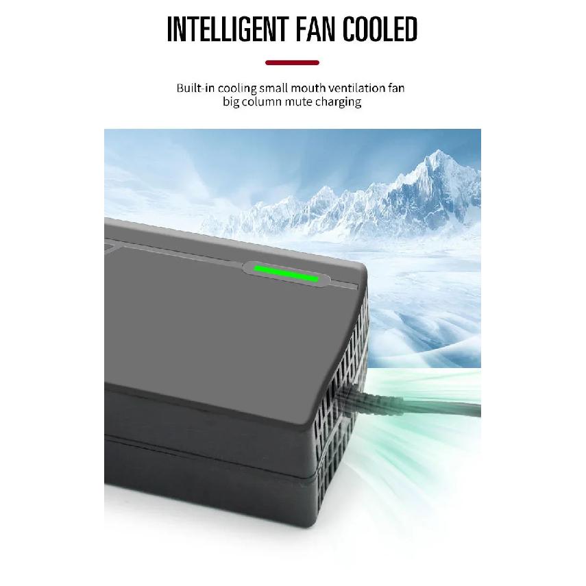 24V 36V 48V 52V 60V 72V 2A 3A 5A Lithium Battery Charger 29.4V 42V 54.6V 58.8V 67.2V 84V 2A 3A 5A Lithium-ion Charger